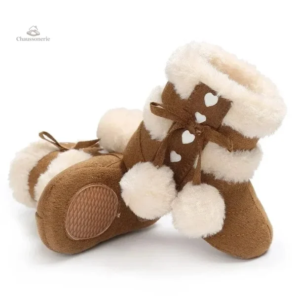 Chausson fourré pour tout-petits