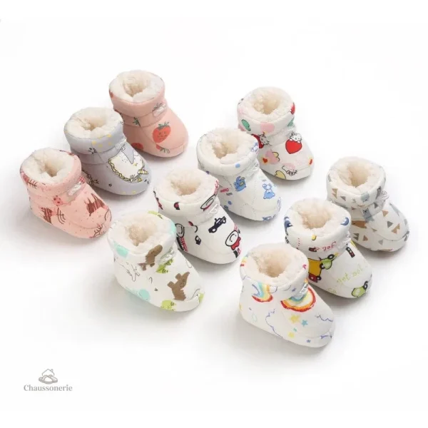 Chausson Souple Bébé pour un bon maintien