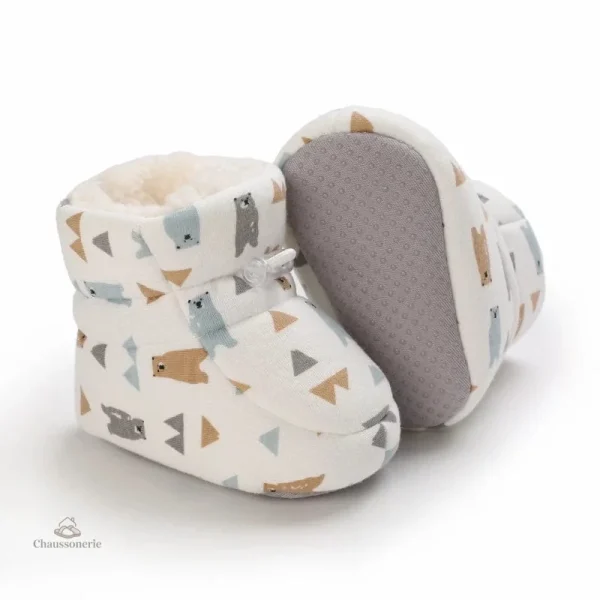 Chausson Fourré Bébé confortable et douillet - vue 3
