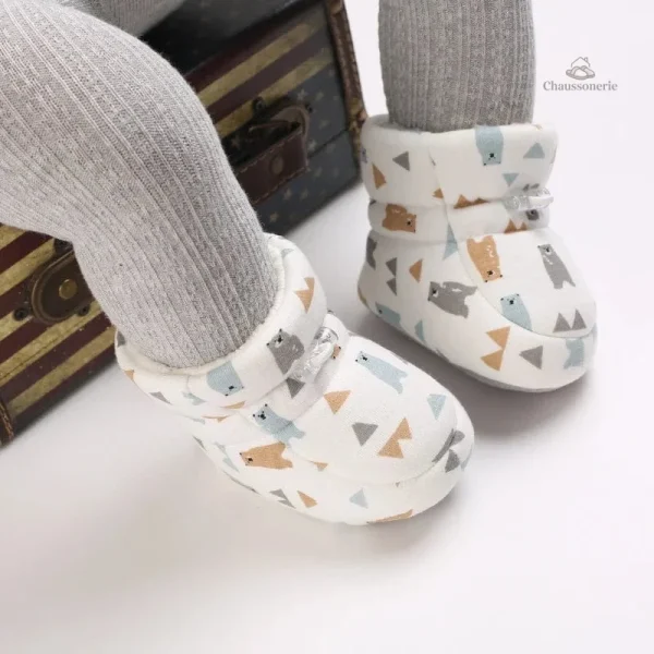 Chausson Fourré Bébé confortable et douillet - vue 5
