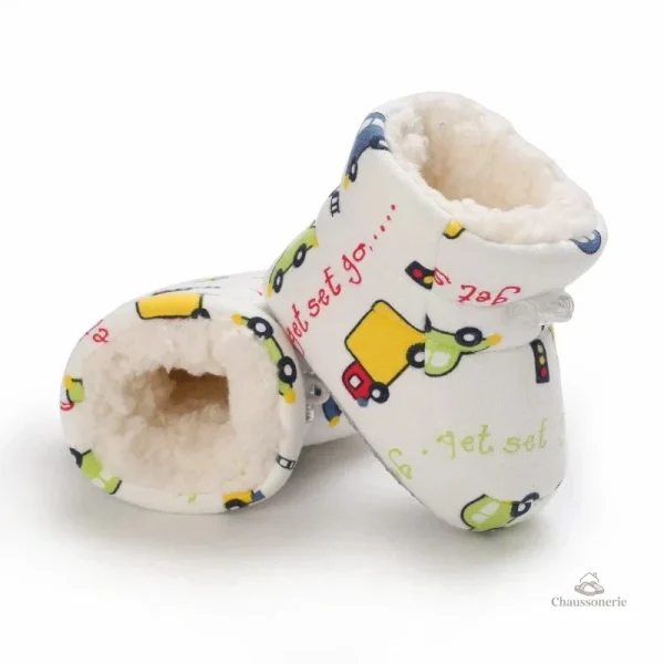 Chausson Fourré Bébé confortable et douillet - vue 12