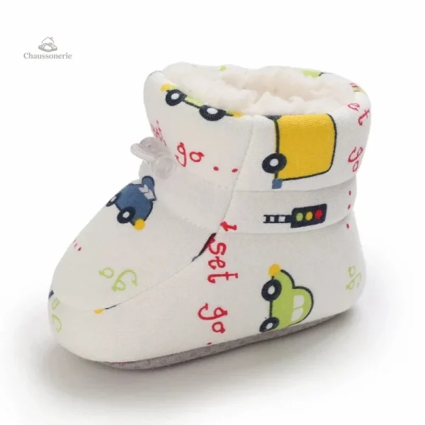Chausson Fourré Bébé confortable et douillet - vue 14