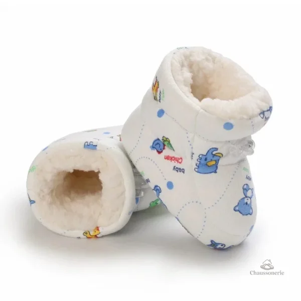 Chausson Fourré Bébé confortable et douillet - vue 23