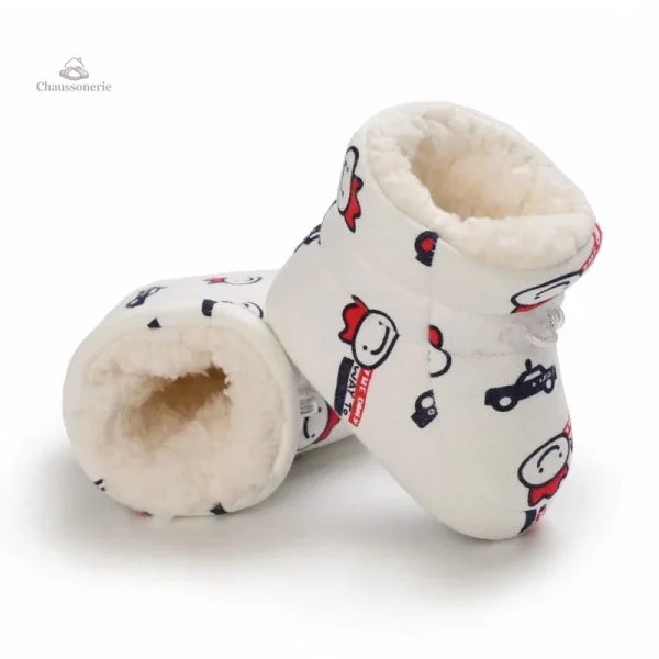 Chausson pour Bébé en matière douce et chaude