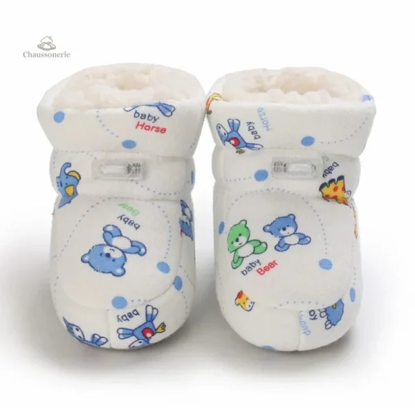 Chausson Fourré Bébé confortable et douillet - vue 24