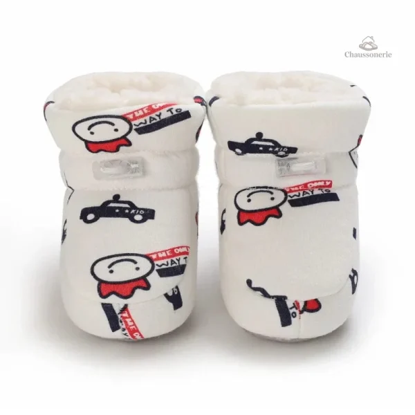 Chausson Fourré pour Bébé aux couleurs variées