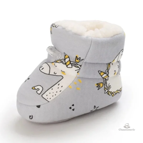 Chausson Fourré Bébé confortable et douillet - vue 40