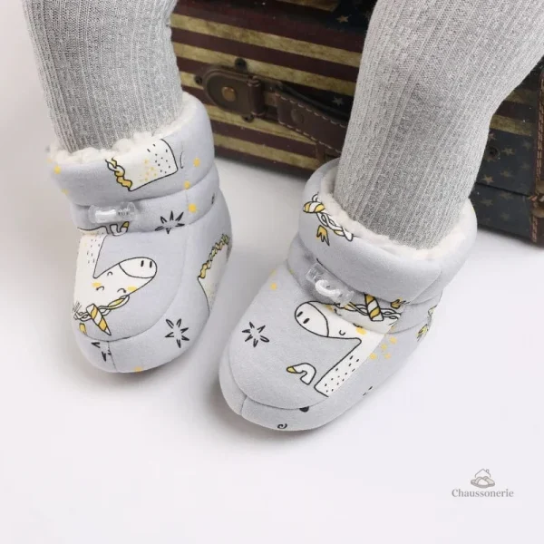 Chausson Fourré Bébé confortable et douillet - vue 41
