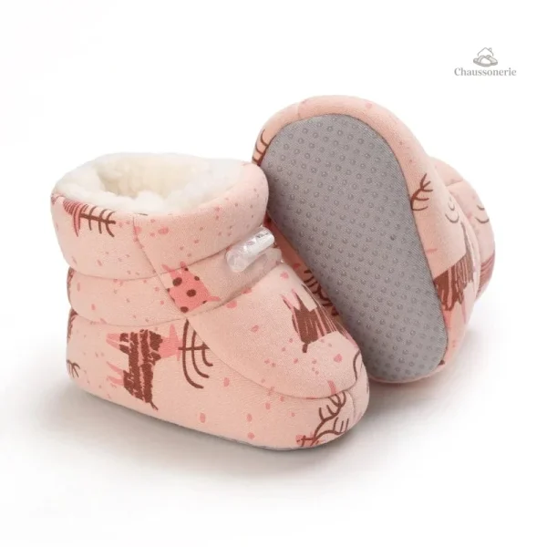 Chausson Fourré Bébé confortable et douillet - vue 42