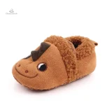 Chausson fourré bébé animaux doux et confortables - vue 5