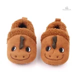 Chausson fourré bébé animaux doux et confortables - vue 6