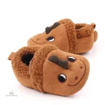 Chausson fourré bébé animaux doux et confortables - vue 7
