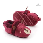 Chausson fourré bébé animaux doux et confortables - vue 10