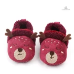 Chausson fourré bébé animaux doux et confortables - vue 12