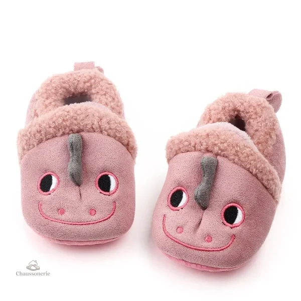 Chausson fourré bébé animaux doux et confortables - vue 30