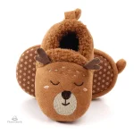 Chausson fourré bébé animaux doux et confortables - vue 36