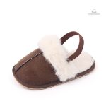 Chausson Bébé Fourré Tendance et Chaud - vue 4