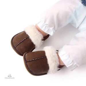 Chausson Souple pour Bébé, Confort et Chaleur