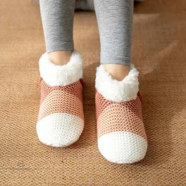 Chausson doux et chaud, idéal pour les soirées d'hiver