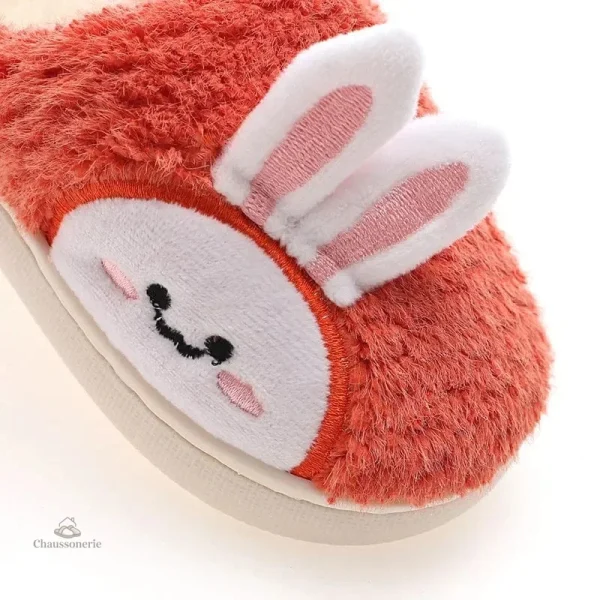 Chaussons garçon, confort et originalité lapin