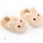 Chaussons Lapinou pour garçon, design mignon et ludique