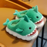 Chausson garcon, design requin pour les petits