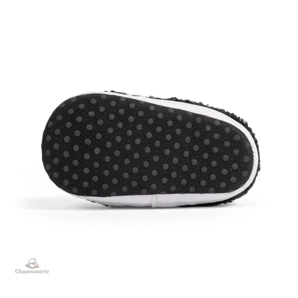 Chausson hiver bébé en design coloré