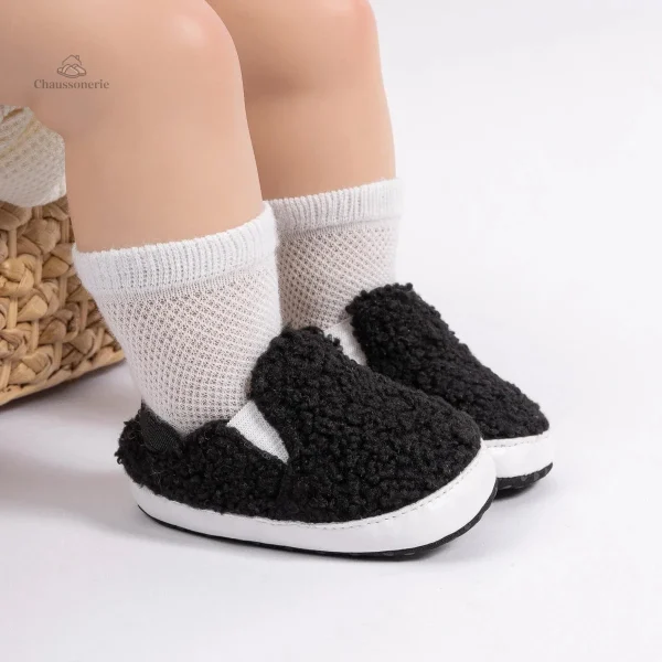 Chausson bébé en tissu respirant