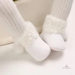 Chausson bébé en hiver