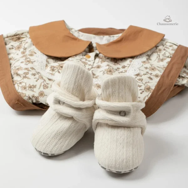 Chausson Hiver Bébé Tendance et Chaud - vue 3