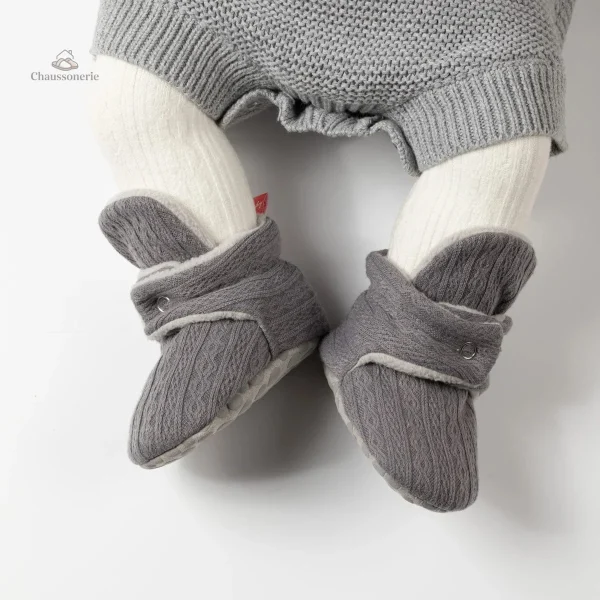 Chausson Hiver Bébé Tendance et Chaud - vue 12
