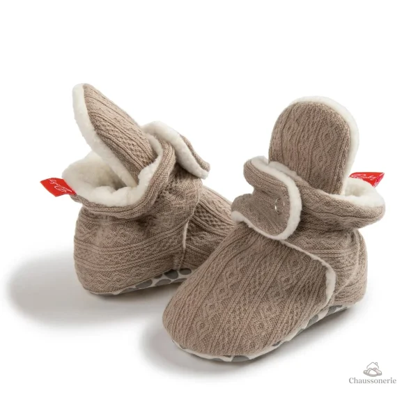 Chausson Souple pour Bébé en Hiver