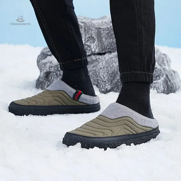 Chausson Homme Léger et Confortable