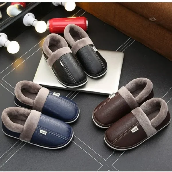 Chausson homme confortable et imperméable