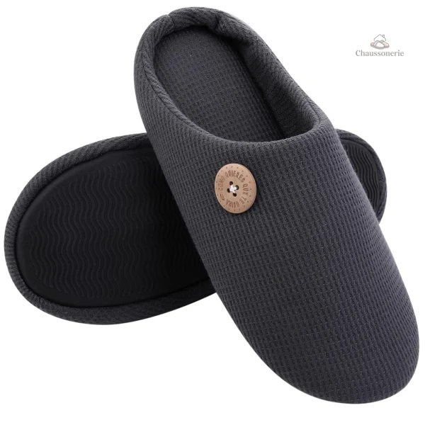 Chausson homme léger et agréable à porter