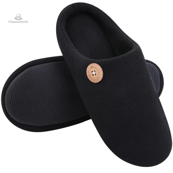 Chausson homme avec semelle ergonomique
