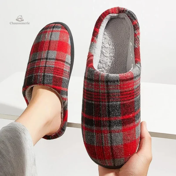 Chausson homme tendance pour les moments de détente