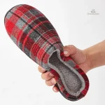 Chausson homme en matière respirante et souple