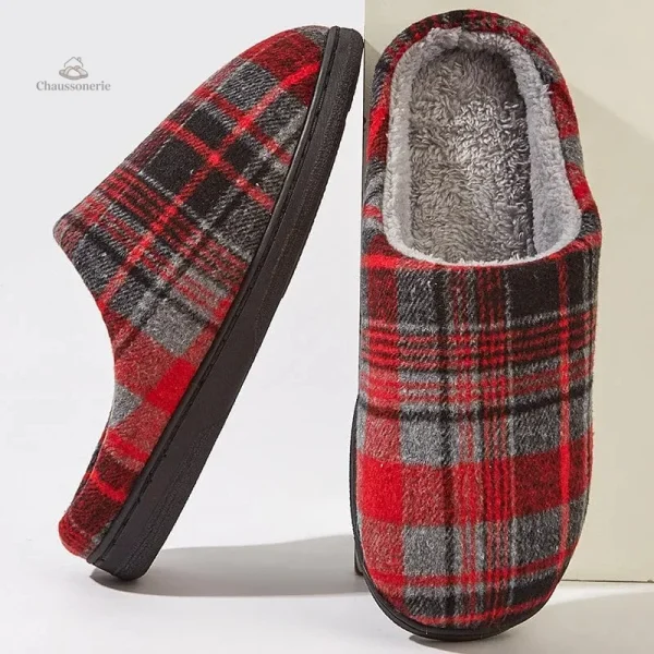 Chausson homme confortable style charentaise - vue 2