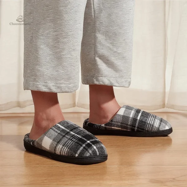 Chausson homme confortable style charentaise - vue 10