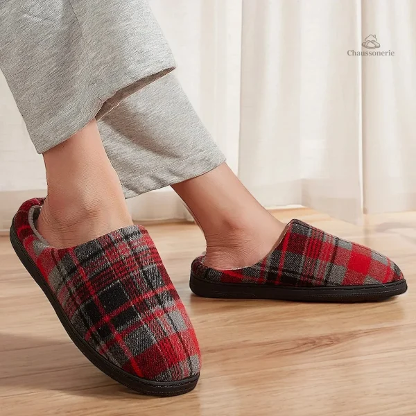 Chausson homme confortable style charentaise - vue 14