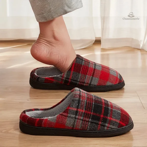 Chausson homme confortable style charentaise - vue 15