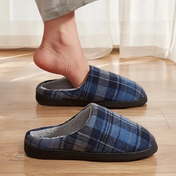 Chausson homme confortable style charentaise - vue 19