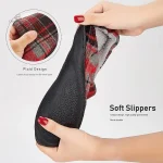 Chausson homme en textile doux et chaleureux