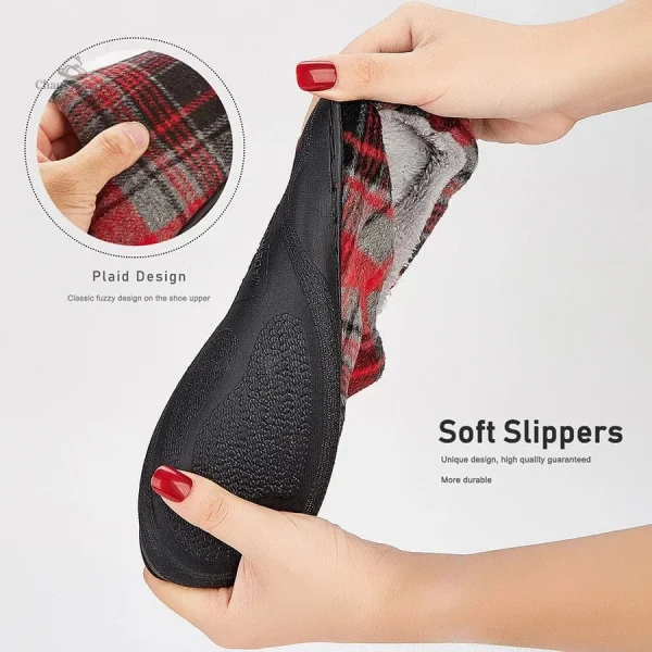Chausson homme en textile doux et chaleureux