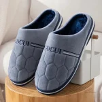 Chausson Homme en Tissu Doux