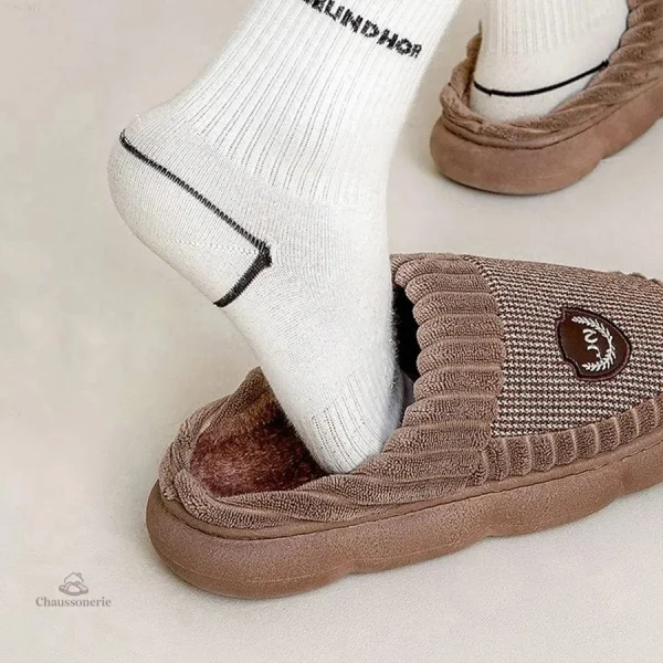 Chausson homme pour un confort à la maison