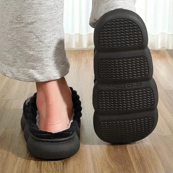 Chausson Homme Moderne - Confort et Flexibilité - vue 3