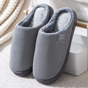 Chausson homme confortable en matériaux naturels