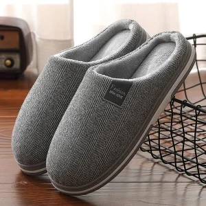 Chausson Homme Moderne Doux et Respirant